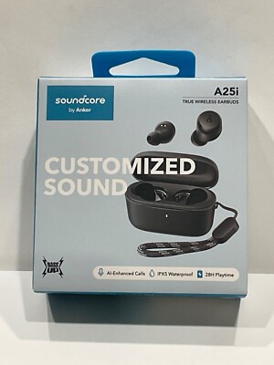 Soundcore by Anker A25i True Wireless Bluetooth Earbuds - Black