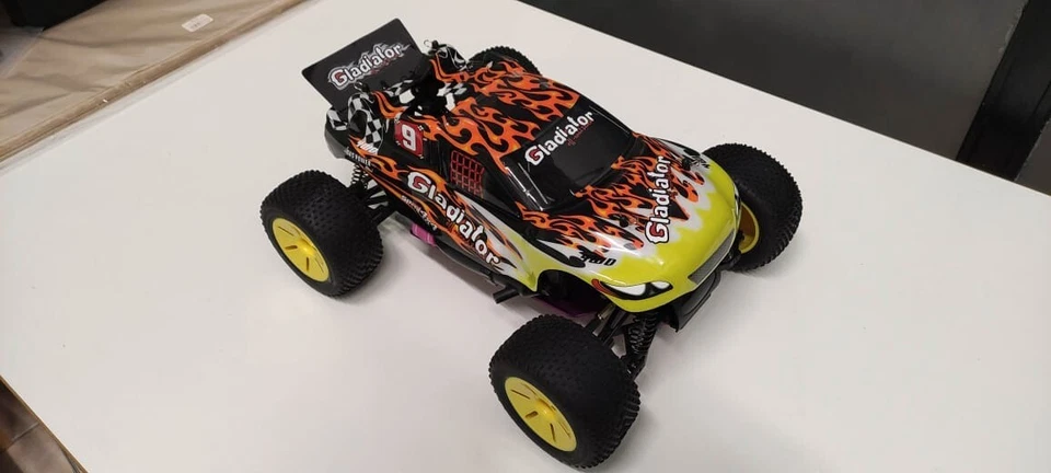 HSP 500-01 Visitor 1 Black RC RTR 1/10 4WD 3cc NITRO OFF ROAD TRUGGY - Image 3 of 4