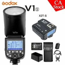 US Godox V1-S 2.4G TTL HSS Li-on Flash Speedlite X2T-S APP Transmitter for Sony