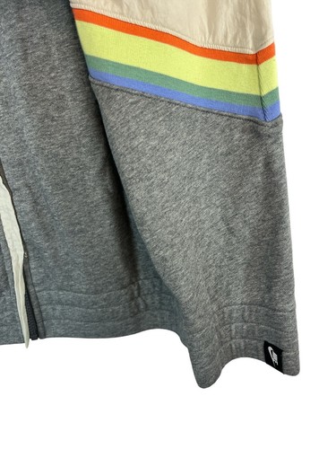 Nike Girls Full Zip Lightweight Gray Jacket Size XL - Picture 3 of 5