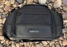 Mainstay Camera Bag. Multi Pocketed. Used. Black. 1ft In Length.