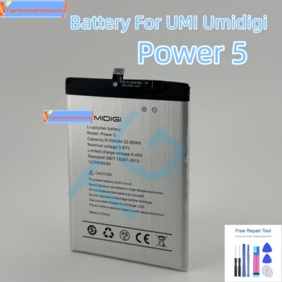 Power 5 Mobile Phone Replacement Battery For UMI Umidigi Power 5 Bison X10