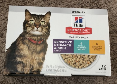 hills sensitive stomach wet cat food