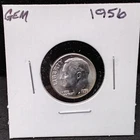 1956 ROOSEVELT SILVER DIME - GEM - A20