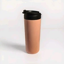 Primula 18oz. Double Wall Stainless Steel Travel Bottle Flip Top Lid Coral Peach