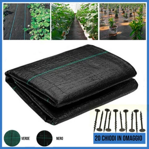 Teli per pacciamatura da giardino