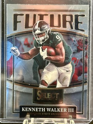 2022 Panini Select Draft Picks Kenneth Walker III ''Future''