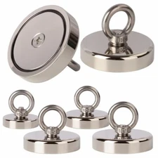 Fishing Magnet Neodymium Super Strong Retrieving Treasure Hunt upto 1300LBS