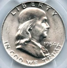 1954-D Franklin Half Dollar, PCGS MS65FBL