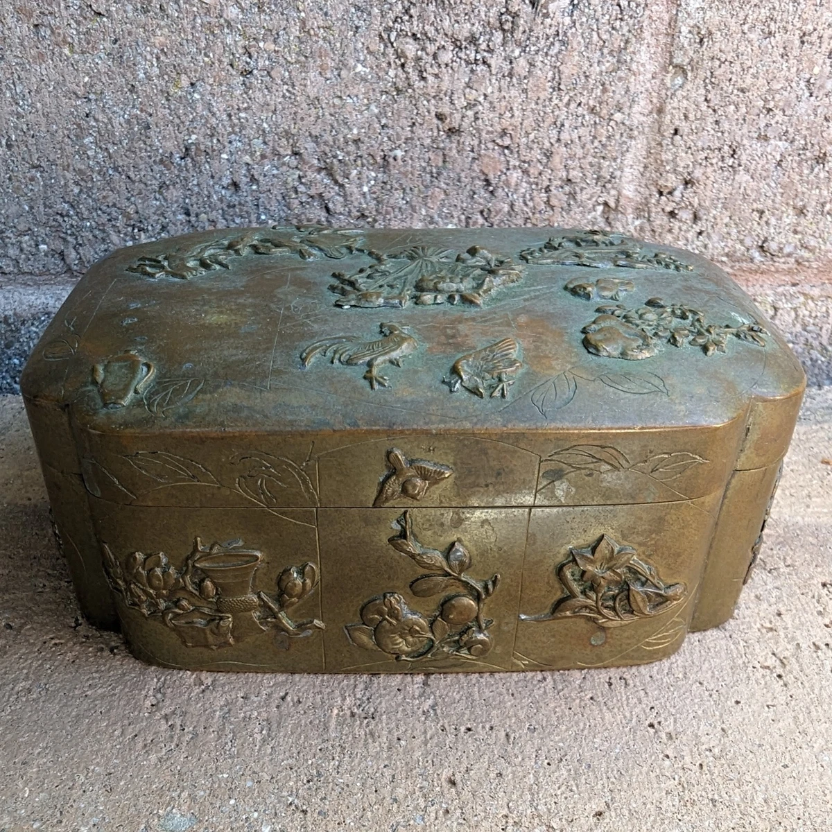 Brass Antique Original Antique Japanese Boxes for sale | eBay