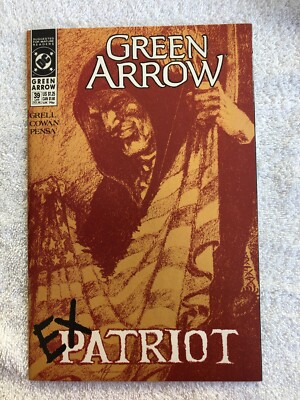 Green Arrow #39 (Late Nov 1990, DC) NM- 9.2