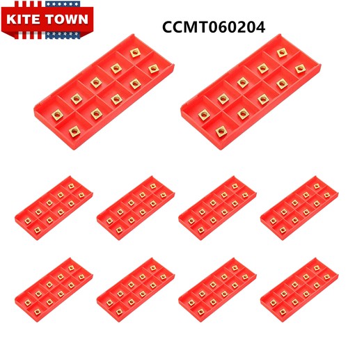 Inserti Per Tornitura CCMT 060204N Raggio 0.4 [9833P 8 - Foto 2