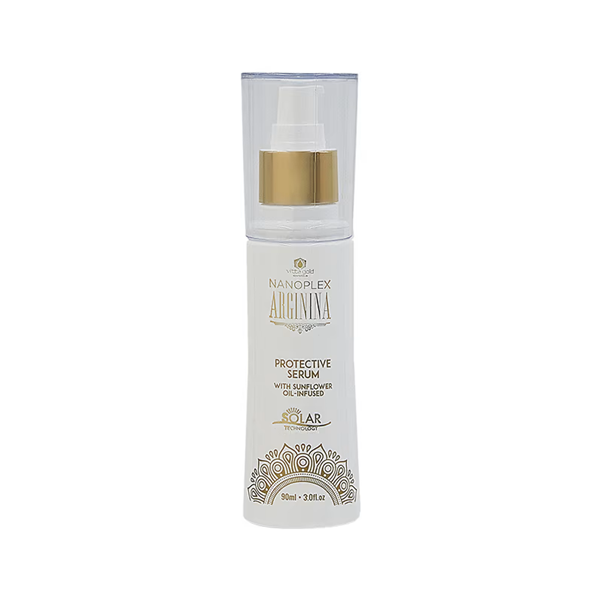 Brazilian Arginina Solar Hair Serum 90ml – Heat Protection & UV Defense  -image