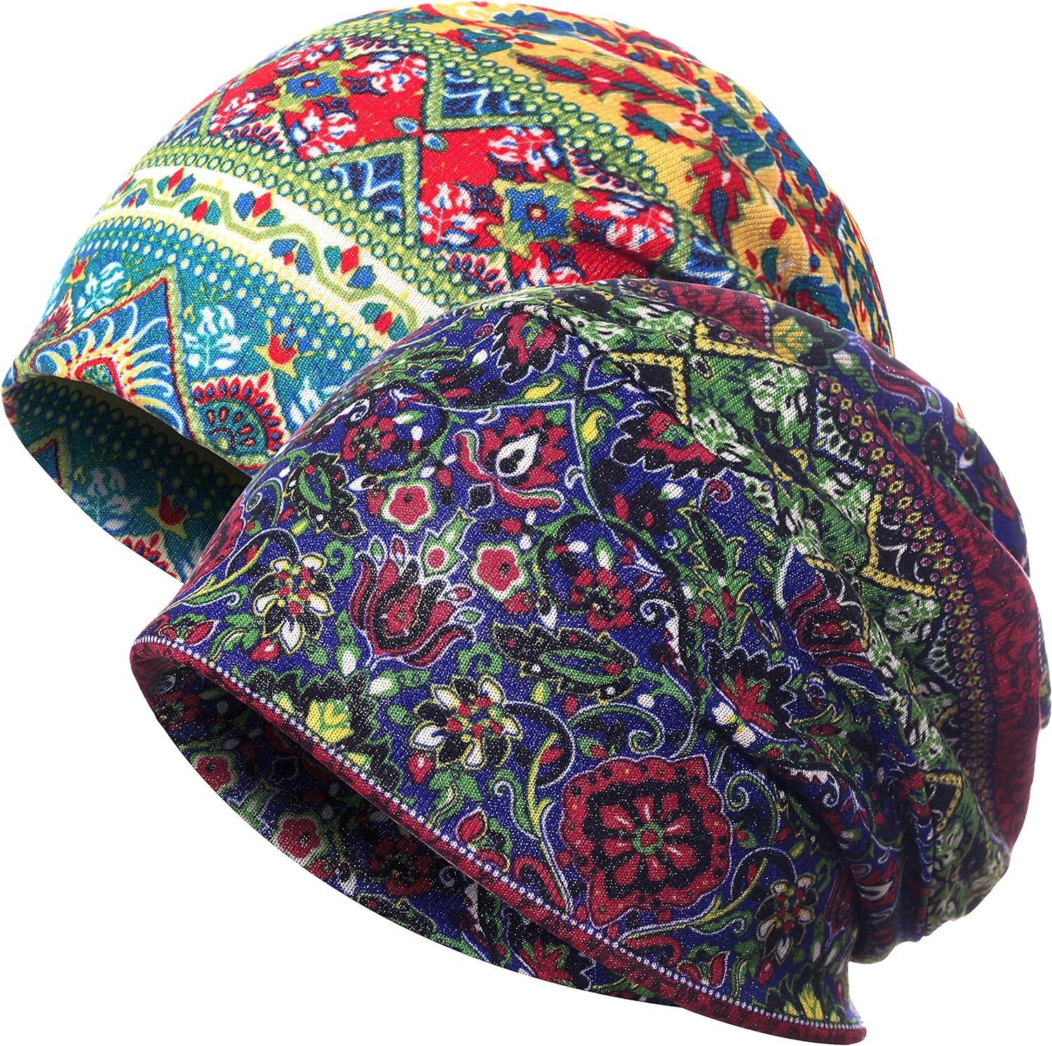 Jemis Women's Baggy Slouchy Beanie Chemo Cap for One Size, 2