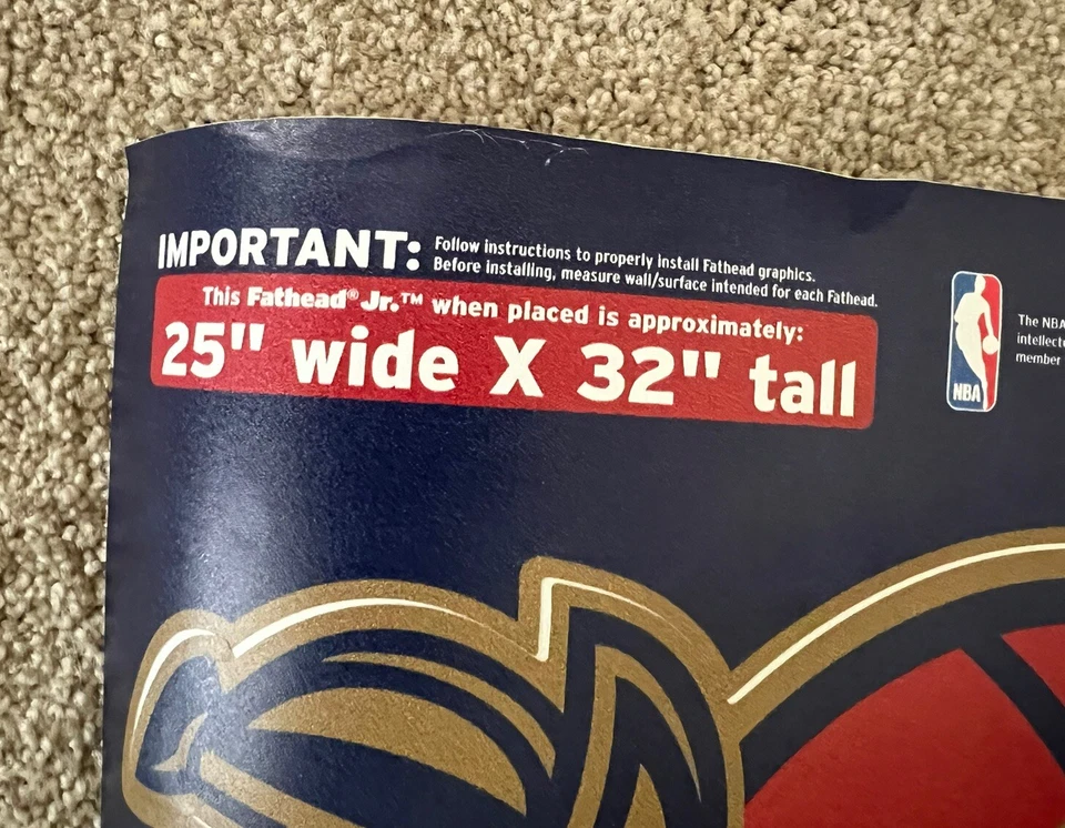 LEBRON JAMES FATHEAD Jr NBA Wall Vinyl Graphic Decal CLEVELAND CAVALIERS - Image 4 of 4