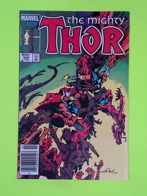 Thor #340 Vol. 1 1984 Marvel Comics Newsstand 7.5 Comic Book A62-87