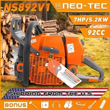 92cc Gas Chainsaw Power Head Compatible with MS660 G660 Milling Tree Without Bar