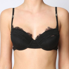 RAVISSANT Ens John Galliano SG 85TI2+ String TM/L Soie Noir NEUF+ETQ LIV OFFERTE