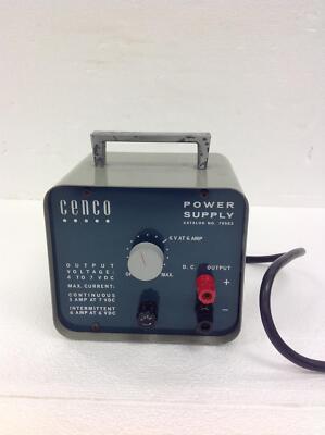 Cenco Central Scientific Company 79563 Power Supply WORKING FREE SHIPPING QTY