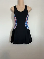 Dolfin One Piece Swim Dress Swimsuit Size 10 Vacation Resort Cruise Slimmer