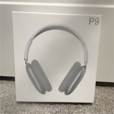 P9 Bluetooth Over-Ear Headband Headphones Double Earpieces Blue/White/Black