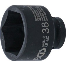 BGS SECHSKANT KRAFTNUSS STECKNUSS SW38mm 1/2 ZOLL CR-MO-STAHL | 5205-38