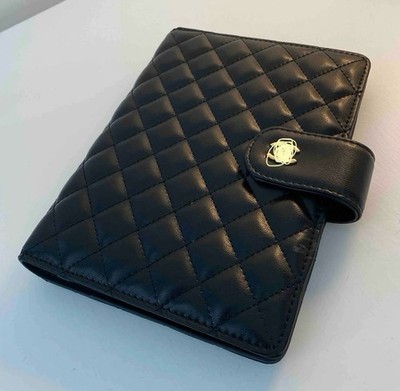C H A N E L  Agenda & Organizer   Monthly/Yearly Planner   Real Quilted Leather