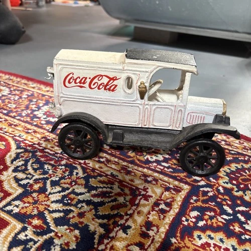 Antique coca cola Metal collectibles car