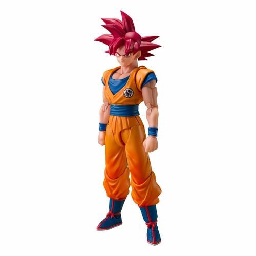 DRAGON BALL - Super - Son Goku God Aura S.H. Figuarts Action Figure Bandai