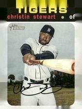 2020 Topps Heritage #85 Christin Stewart