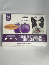 SENTRY Portable Pheromone Calming Diffuser Refill for Dogs 2 Boxes 120 Day Total