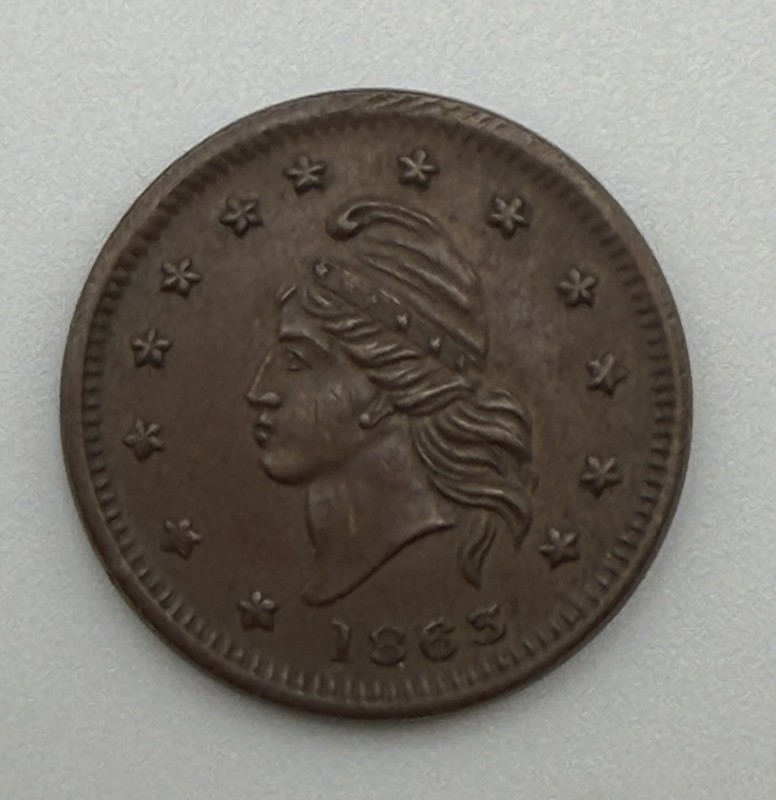 1863 Civil War Token Union For Ever
