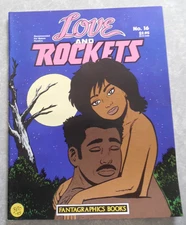 LOVE & ROCKETS #16, FANTAGRAPHICS BOOKS, 1986, GILBERT HERNANDEZ, 9.4 NM!