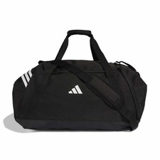 Image of adidas Unisex TIRO Duffle Bag Large Black/White One Size