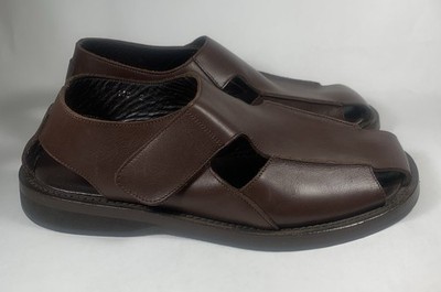 To Boot New York Adam Derrick Shoes Mens Size 9 Sandals Brown y2k Made in Italy