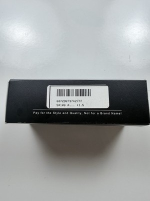 SA106 Reading Glasses Black Frame +1.50 Strength w/ Case New