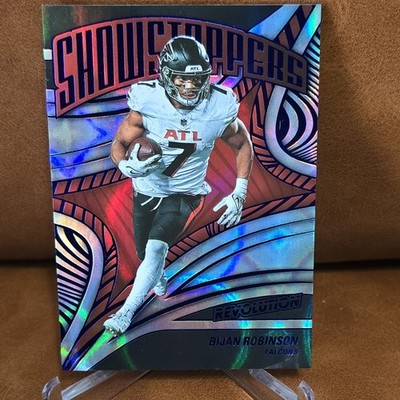 2025 Panini Revolution Infinite Bijan Robinson /8 Showstoppers #5. Jersey Match 