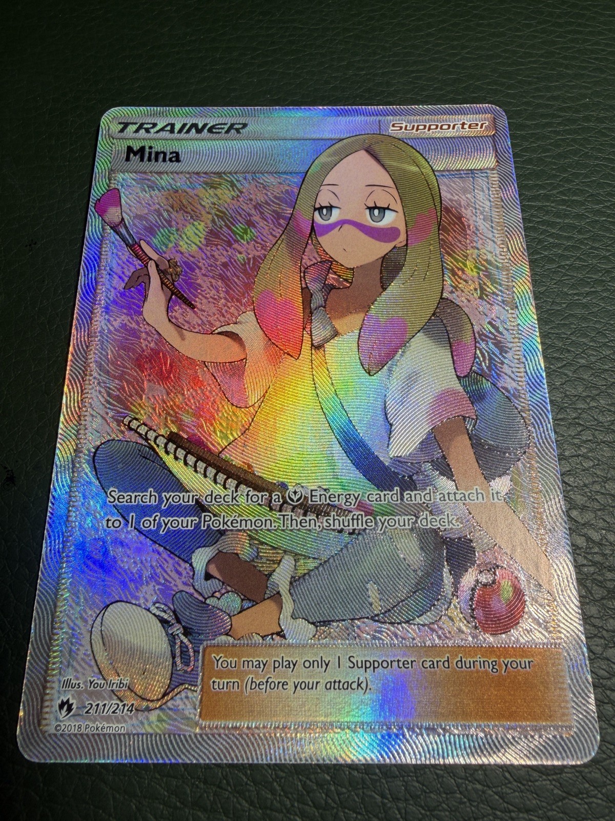 2018 Pokemon Sun & Moon - Lost Thunder Mina #211/214 