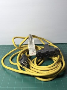 25 ft. 3 Outlet Heavy Duty Extension Cord