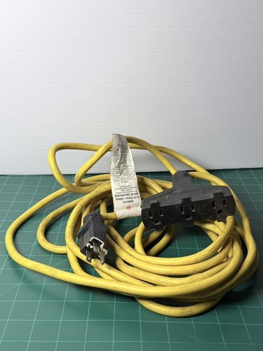25 ft. 3 Outlet Heavy Duty Extension Cord