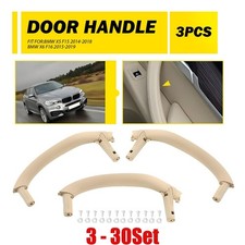 3-30x Interior Door Pull Handle Inner Trim Beige Cover For Bmw F15 F16 2015-2018 3-30x Interior Door Pull Handle Inner Trim Beige Cover For Bmw F15 F16 2015-2018