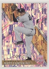 2019 Panini Elite Extra Edition Pink Matt Canterino #54 0w8