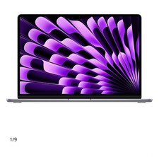 Apple MacBook Air 15" M3 chip 8GB RAM 256GB SSD Space Gray MRYM3LL/A 2024 Model