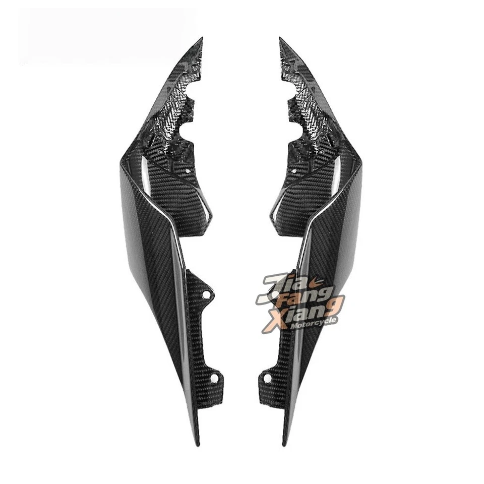 Carenado de cubierta de carcasa lateral trasera 100 % fibra de carbono para Yamaha R1/M 2015-2024 Foto 3 de 4