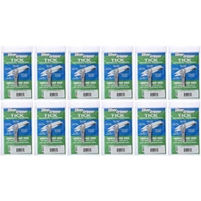 Uncle Bill's Sliver Gripper Tick Removal Tweezers Stainless Keychain (12-Pack)