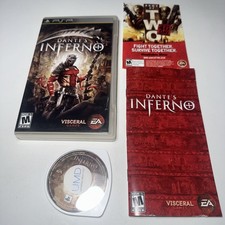 Dante's Inferno Sony PSP Complete CIB US Version Authentic Rare USA + Insert