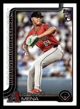 Cristian Mena 2025 Topps #120 Arizona Diamondbacks ROOKIE RC *107