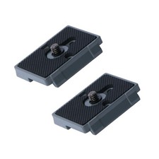 Quick Release Plate 1/4" Screw Compatible with Manfrotto 200PL-14 322RC2 324RC2