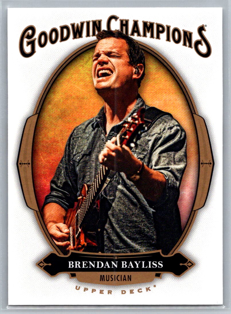 Brendan Bayliss 2020 Upper Deck Goodwin Champions Card #32