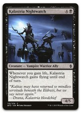 Kalastria Nightwatch #115 (LP) Battle for Zendikar BFZ Magic MTG